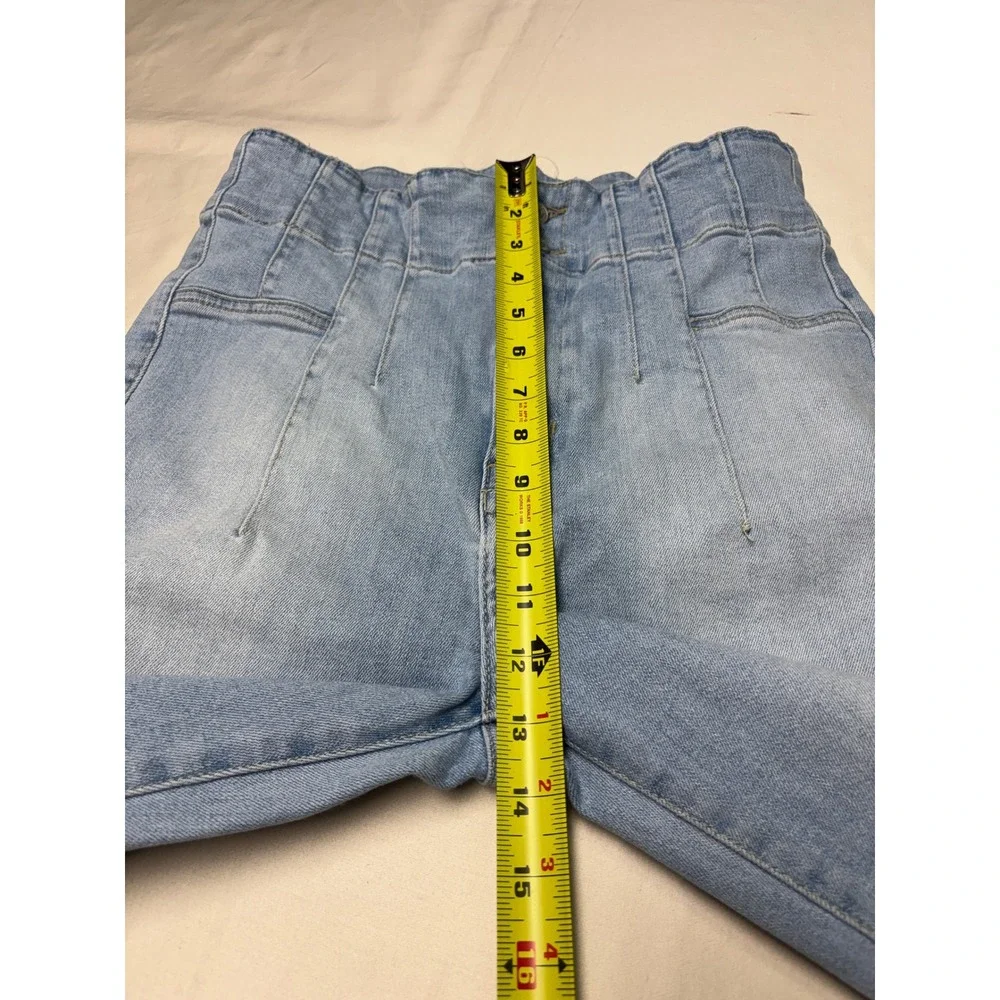 Free People We The Free Jayde Flare Jeans Womens 30X32 Light Blue Sea-Washed